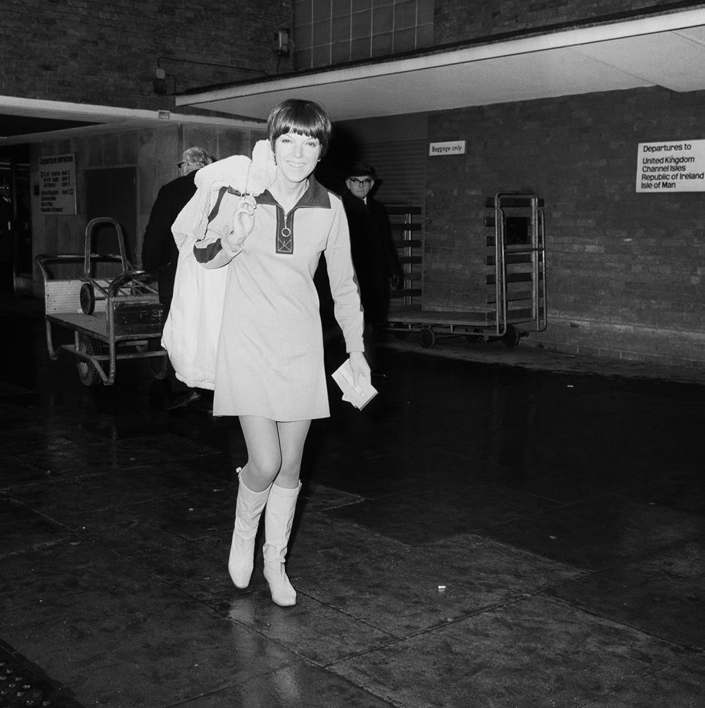 Mary Quant, diseñadora. Foto: Reuters