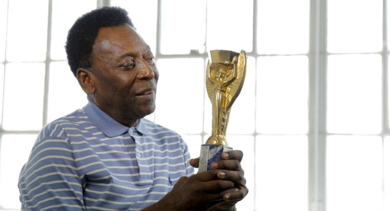 Pelé, exfutbolista de Brasil. Foto: Reuters