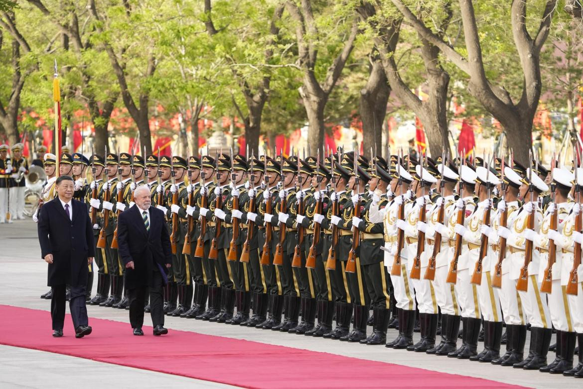 Xi Jinping y Lula da Silva. Foto: EFE.