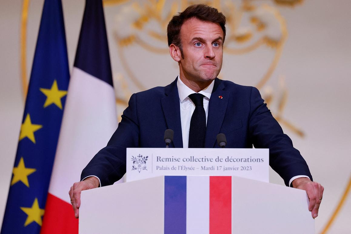 Emmanuel Macron, Francia. Foto: Reuters