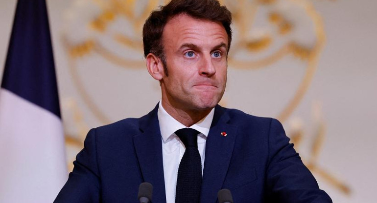 Emmanuel Macron, Francia. Foto: Reuters
