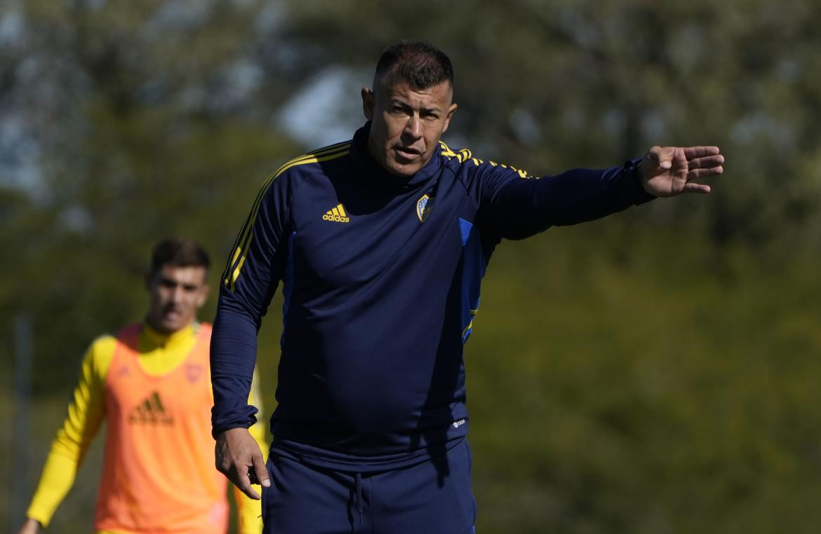 Jorge Almirón, técnico de Boca. Foto: Twitter Boca