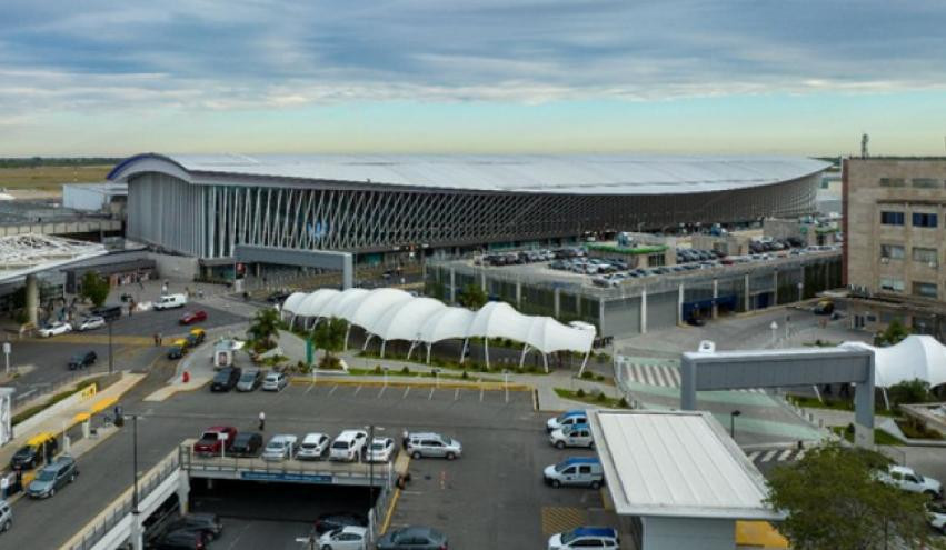 Nueva terminal del Aeropuerto de Ezeiza. Foto: NA.