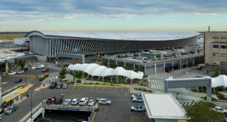 Nueva terminal del Aeropuerto de Ezeiza. Foto: NA.