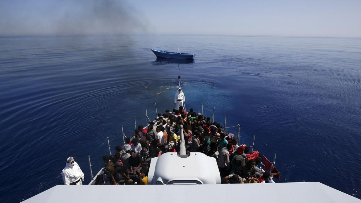 Inmigración ilegal en Italia. Foto: Reuters