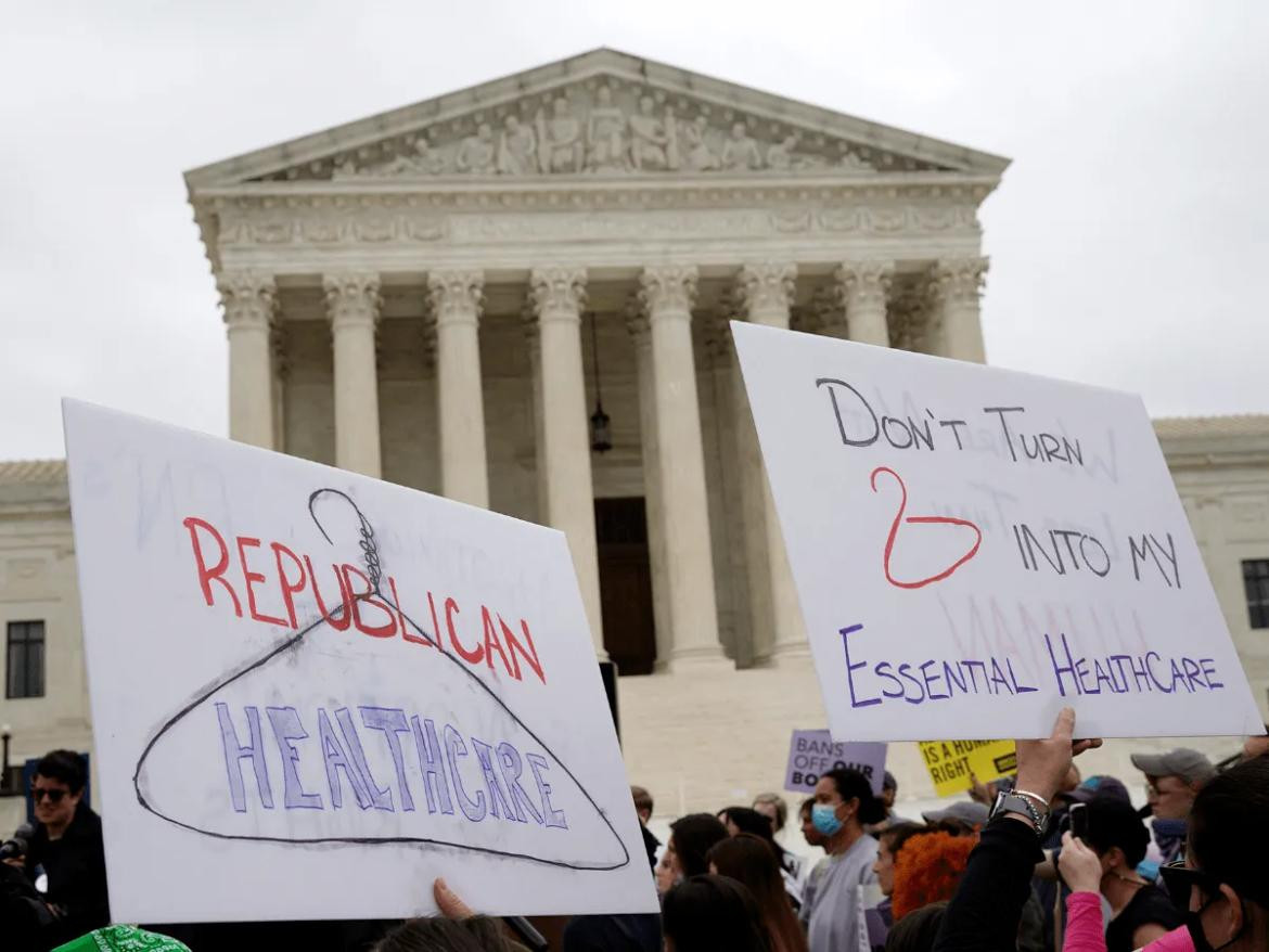 Aborto en Estados Unidos, marcha. Foto: Reuters