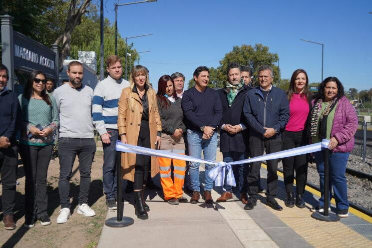 Remodelación y puesta en valor de la Estación de Mariano Acosta. Foto: Infoban.