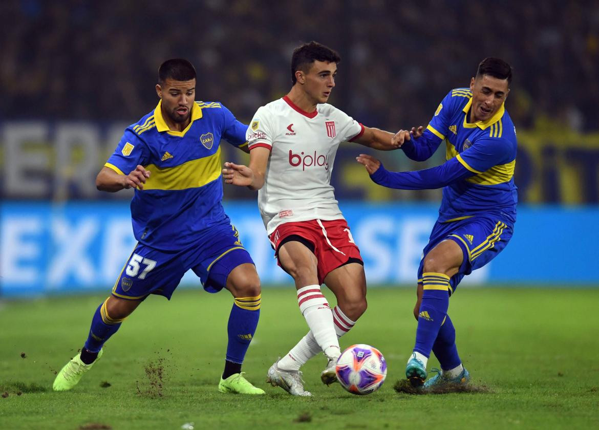 Boca Juniors vs. Estudiantes de La Plata. Foto: Télam.