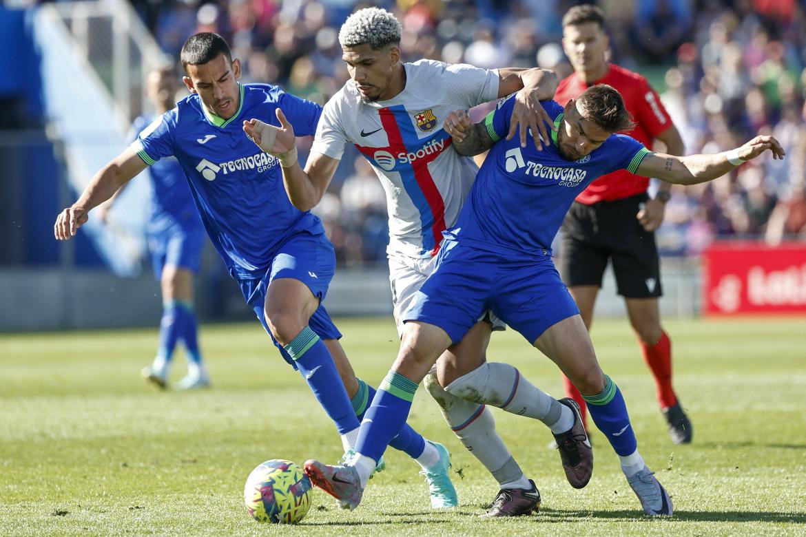 Barcelona igualó sin goles ante Getafe. Foto: EFE