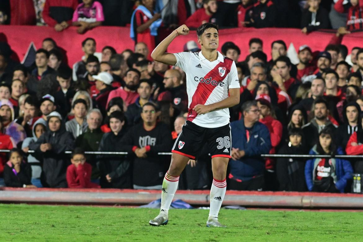 Pablo Solari; Newells Old Boys vs. River Plate. Foto: Télam.