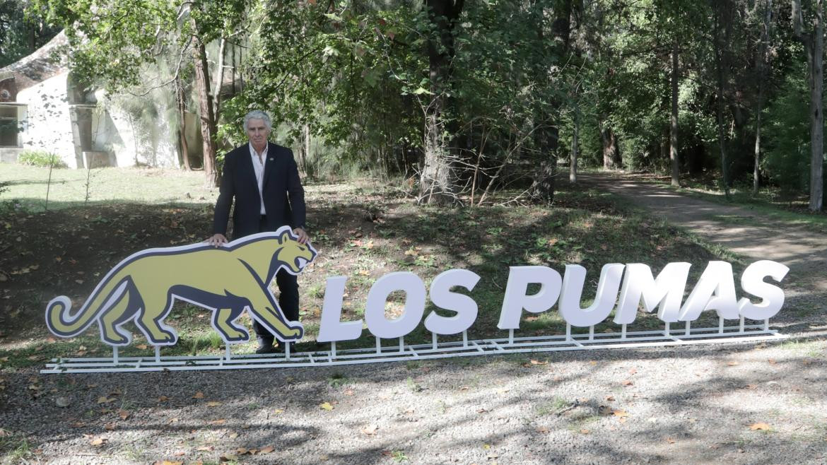 El nuevo logo de Los Pumas. Foto: Twitter @unionargentina.