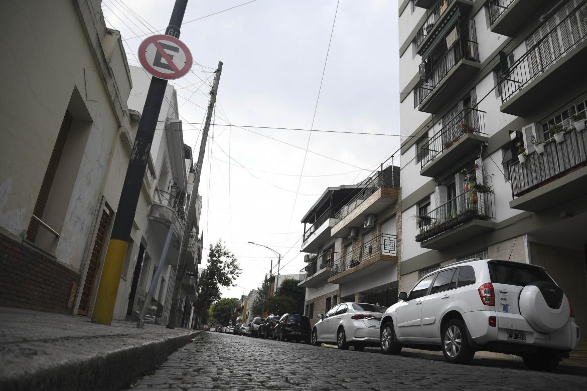 Estacionamiento en la Ciudad de Buenos Aires. Foto: Télam