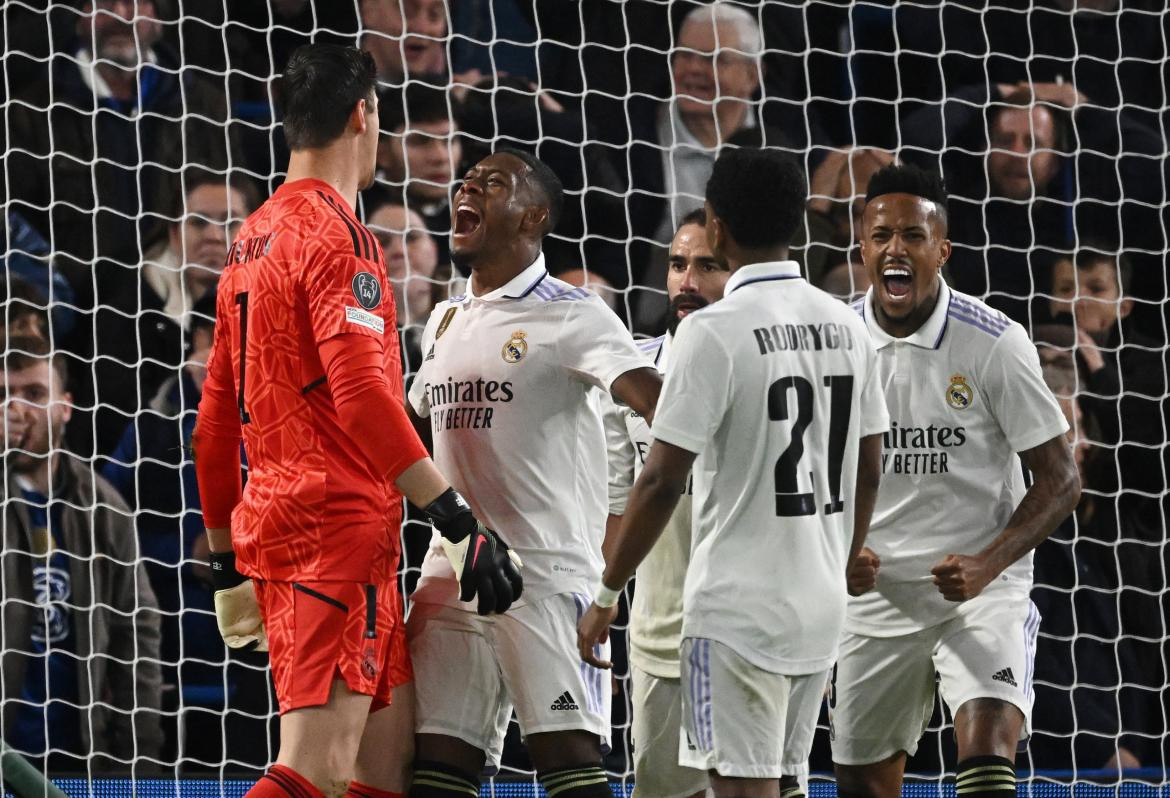 Chelsea vs Real Madrid, Champions League. Foto: Reuters