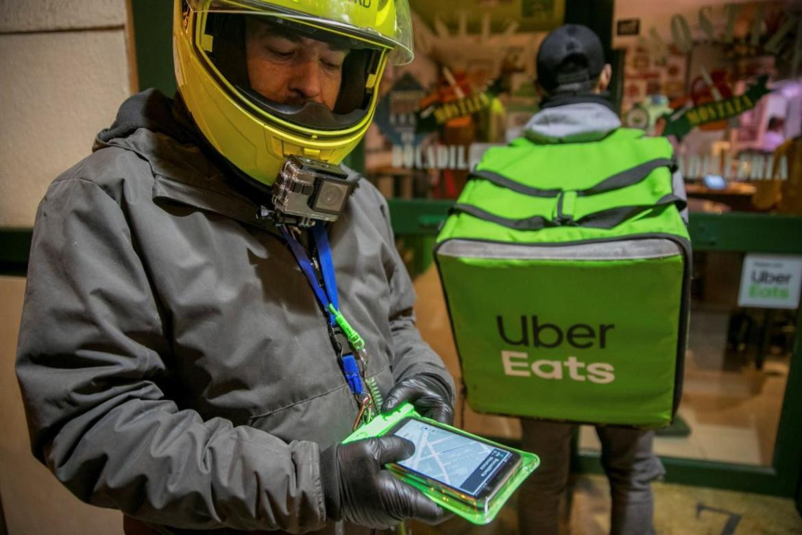 Uber Eats. Foto: Reuters