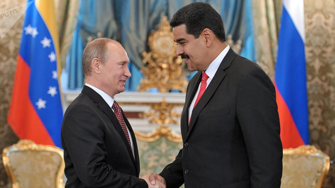 Nicolás Maduro y Vladimir Putin. Foto: Reuters