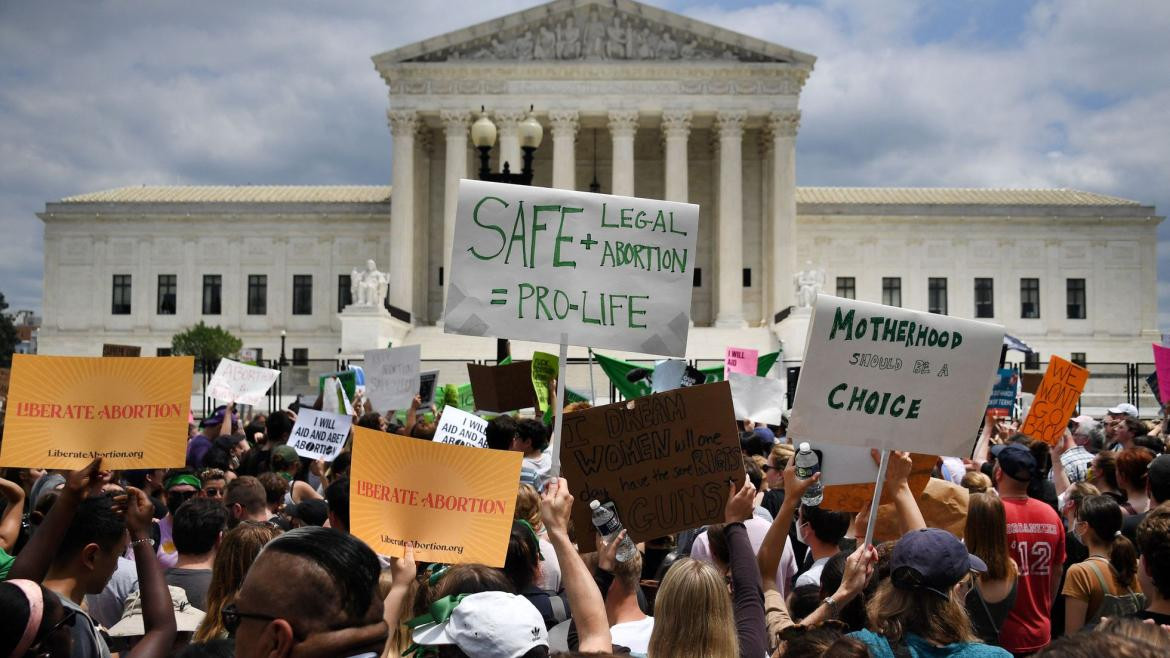 Debate por el aborto en EEUU. Foto: Reuters