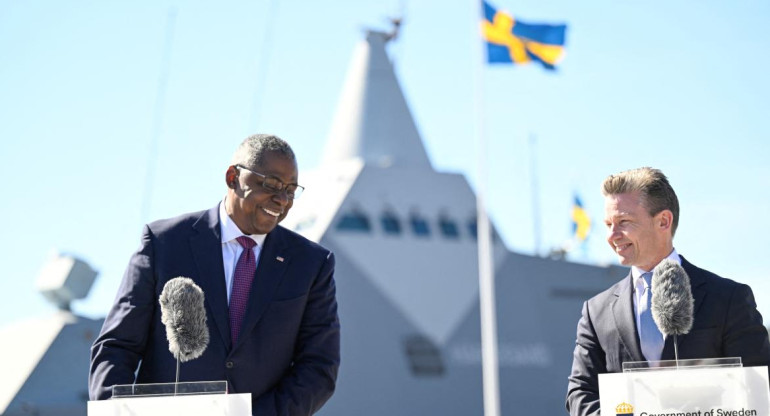 Estados Unidos pide a Suecia en la OTAN para julio de 2023. Foto: Reuters.
