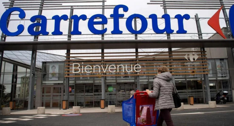 Carrefour, Francia. Foto: Reuters