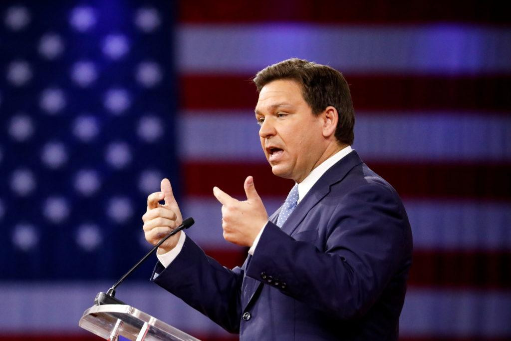 Gobernador Ron DeSantis. Foto: Reuters