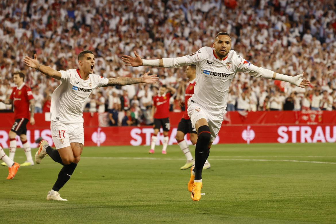 Sevilla vs. Manchester United. Foto: Reuters.
