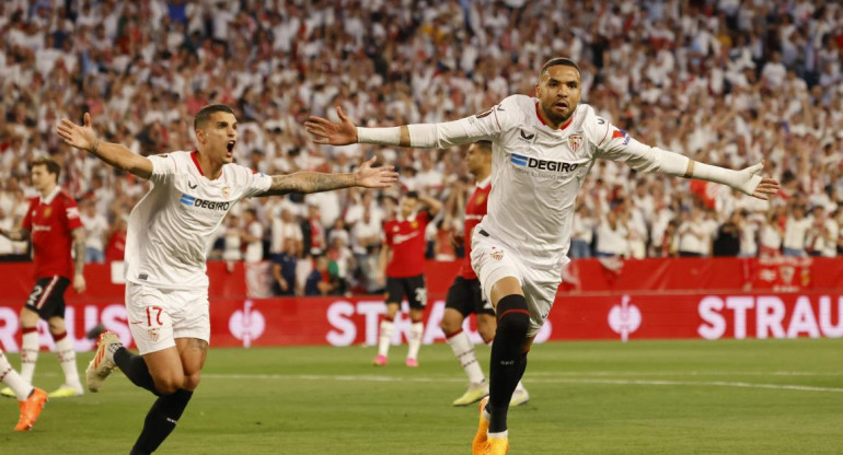 Sevilla vs. Manchester United. Foto: Reuters.