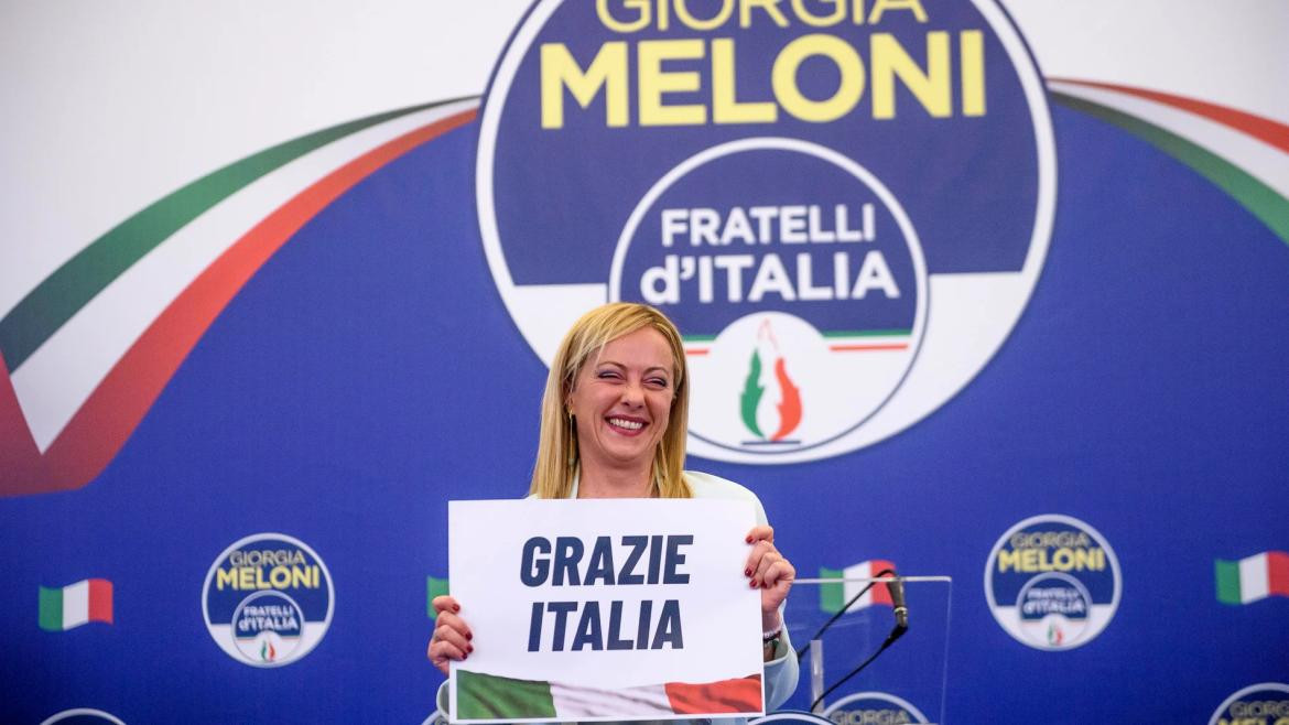 Giorgia Meloni, Italia. Foto: Reuters