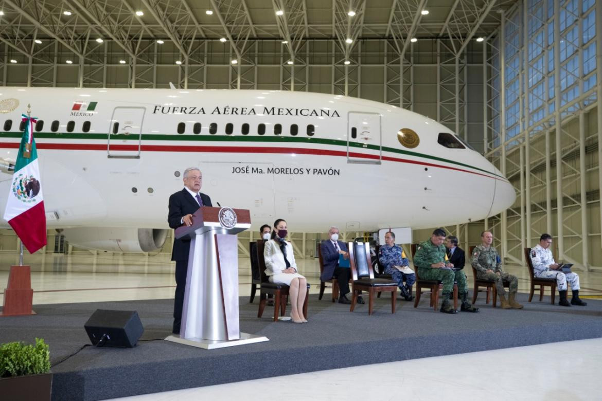 Avión presidencial mexicano. Foto: Reuters