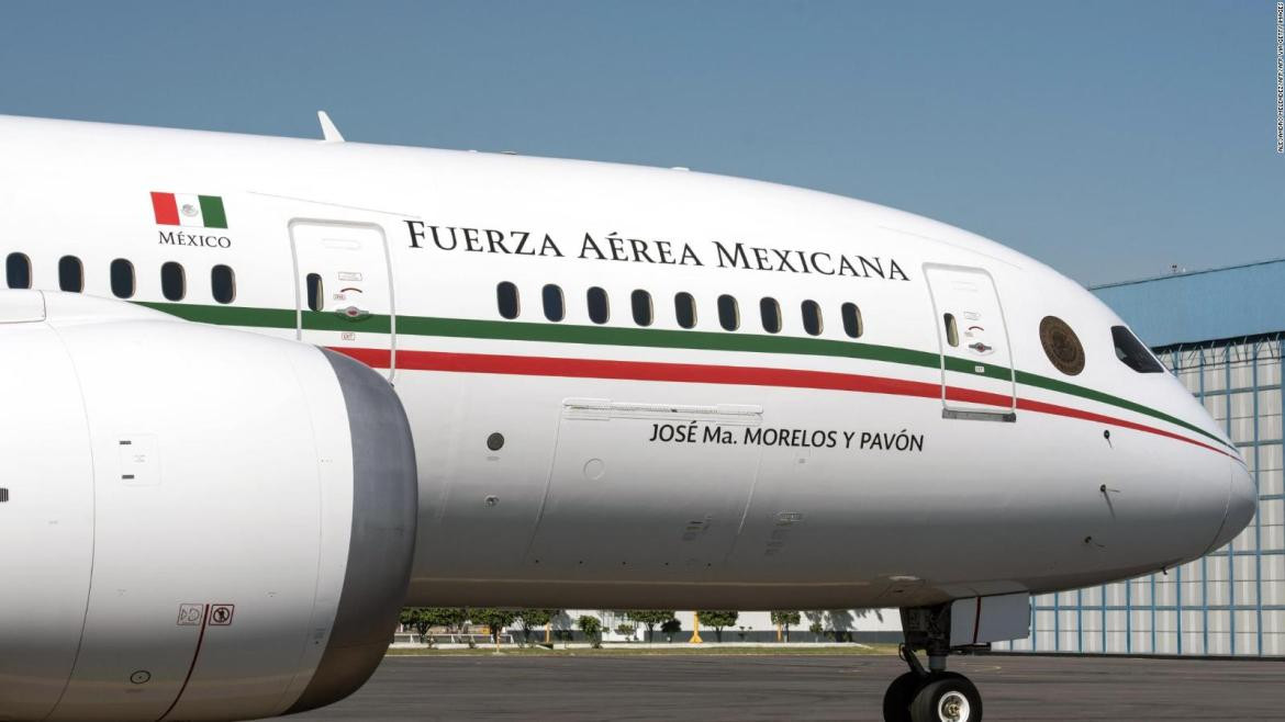 Avión presidencial mexicano. Foto: Reuters