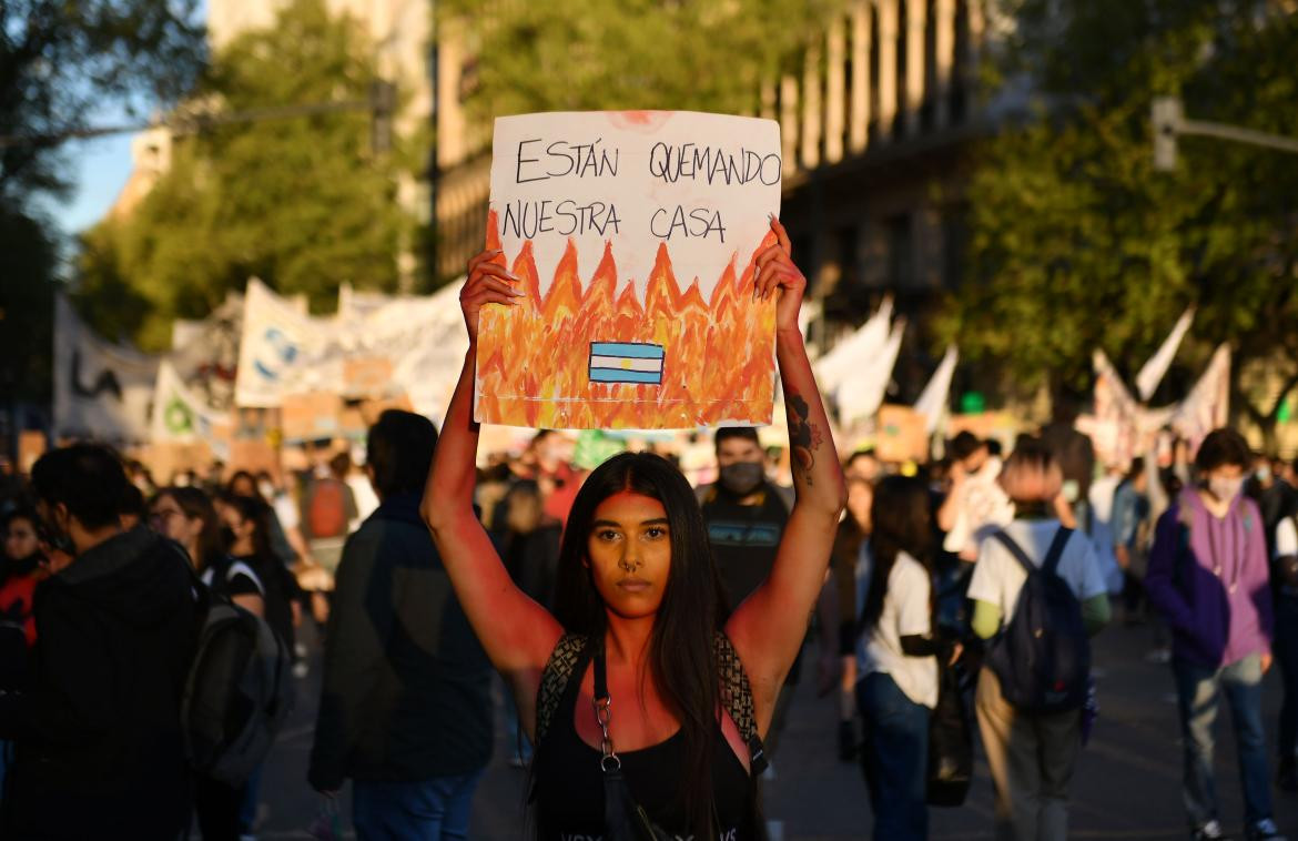 Cambio climático en Argentina. Foto: NA.