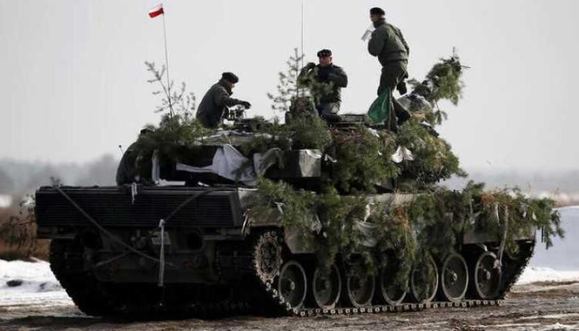 Tanque Leopard 2A4. Foto: NA