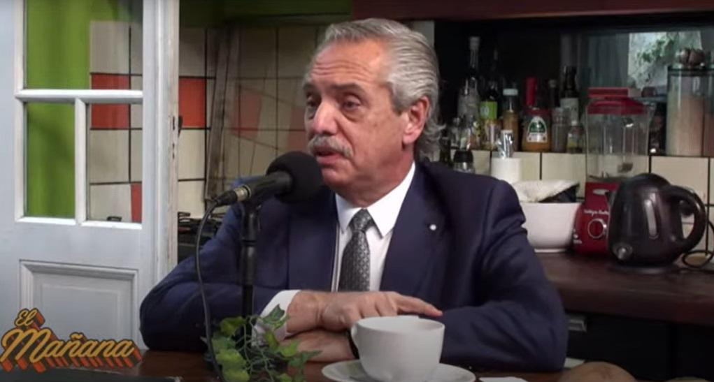 Alberto Fernández, Gobierno, foto captura de video