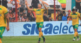 Tomás Cardona; Barracas Central vs. Defensa y Justicia. Foto: Twitter @ClubDefensayJus.