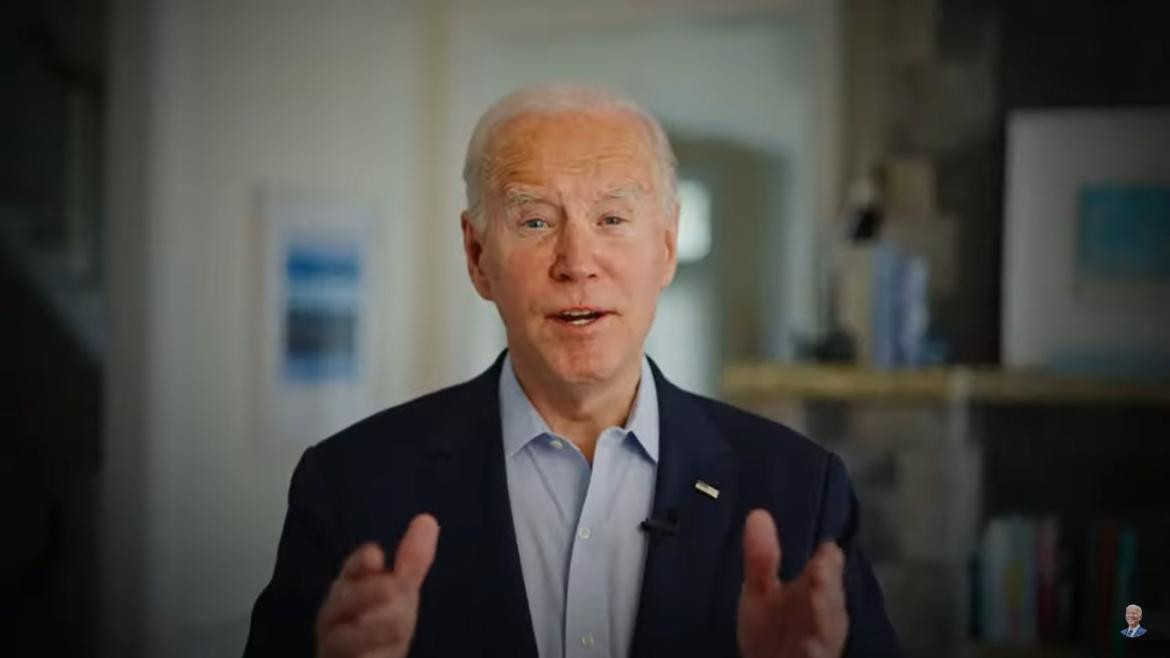 Joe Biden en spot electoral. Foto captura Youtube Joe Biden.