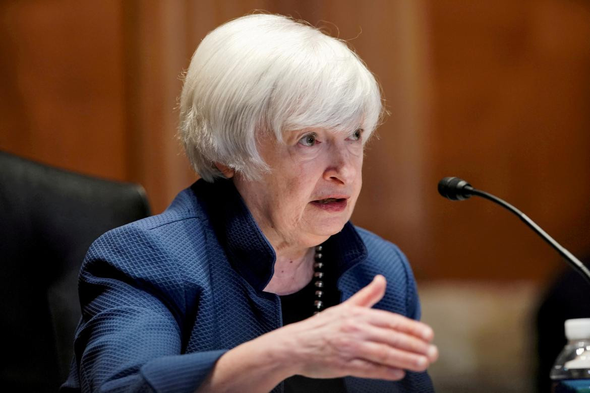 Janet Yellen, EEUU. Foto: Reuters