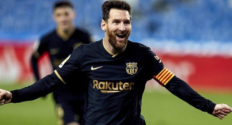 Lionel Messi 10; Barcelona. Foto: NA.
