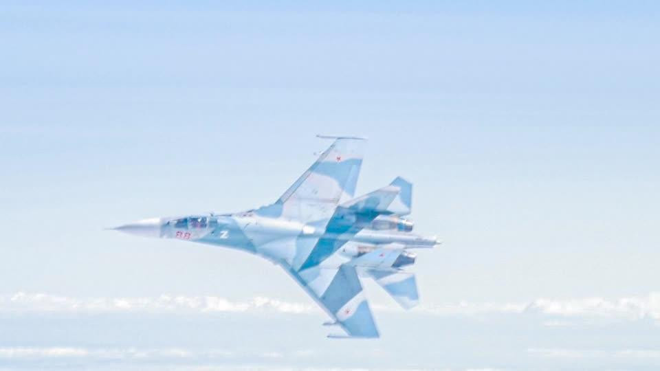 Aviones militares rusos interceptados por la OTAN. Foto: Reuters.