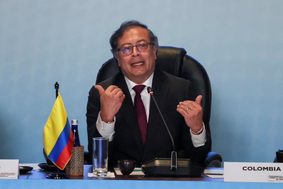 Gustavo Petro, presidente de Colombia. Foto: Reuters.