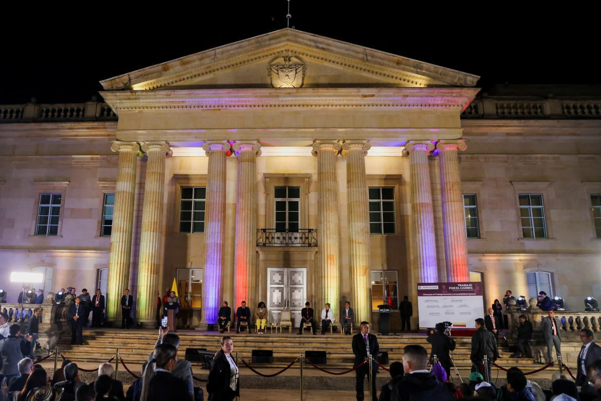 Palacio de Nariño, sede de la Presidencia de Colombia. Foto: Reuters.