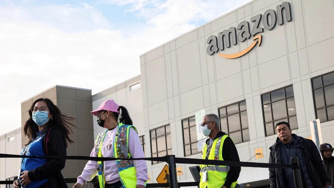 Amazon, empleados. Foto: Reuters