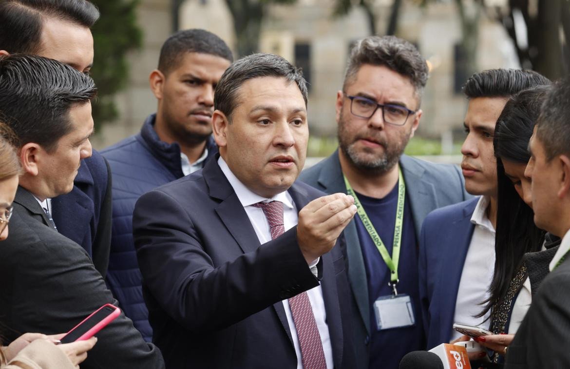 Mauricio Lizcano, saliente director del Departamento Administrativo de la Presidencia (Dapre). Foto: EFE