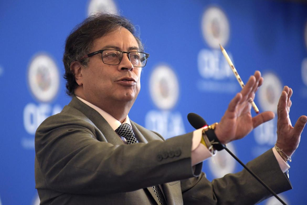 Gustavo Petro, presidente de Colombia. Foto: EFE