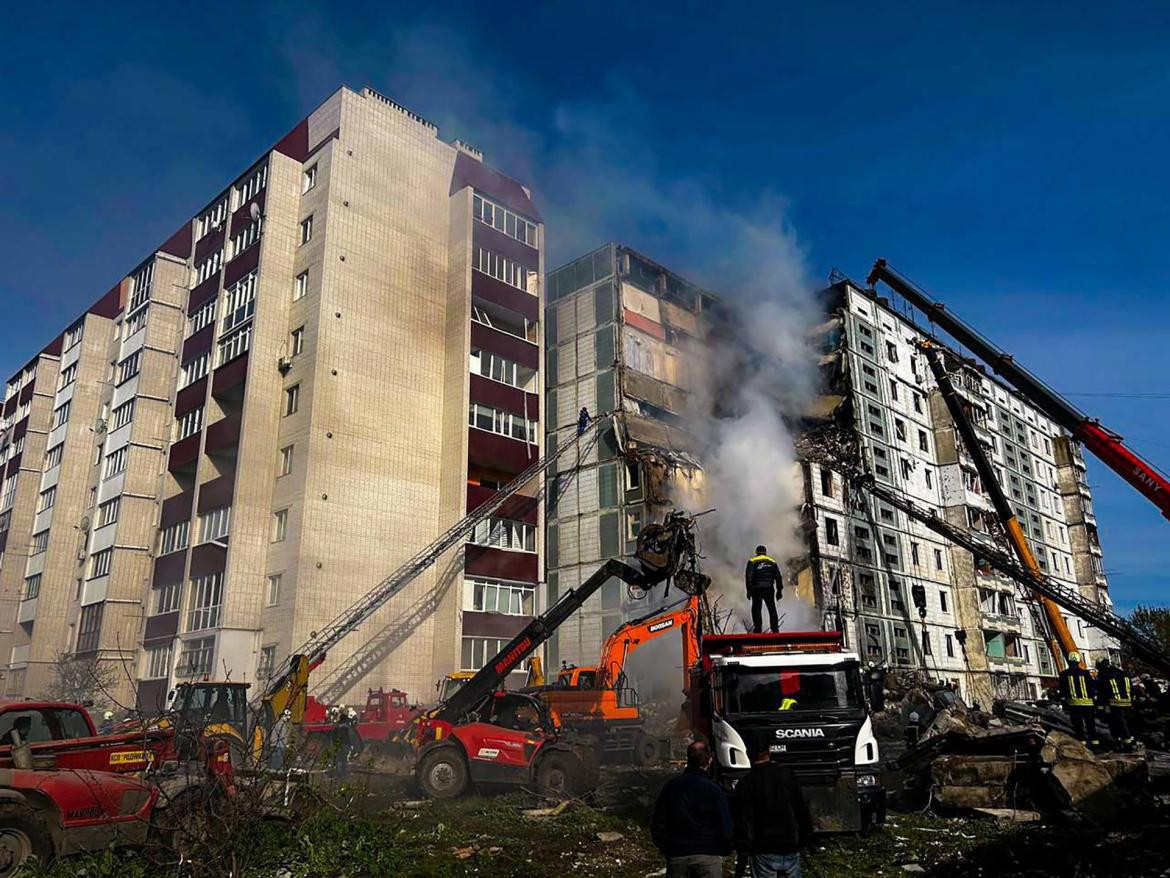 Ataque ruso dejó 12 muertos en Ucrania. Foto: EFE.