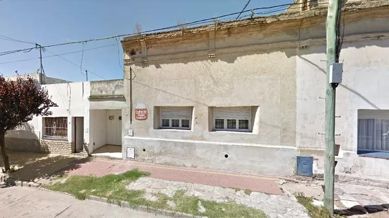 El lugar del femicidio en Azul. Foto: Google Maps