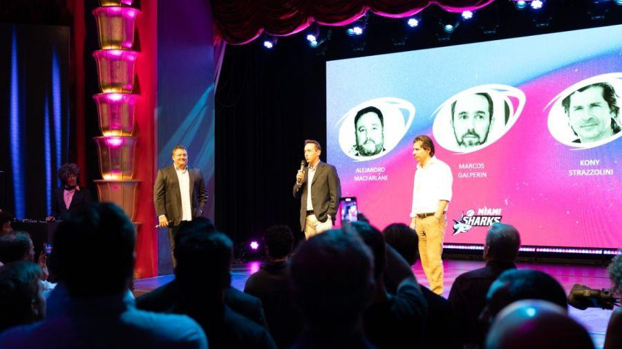 La presentación de los Miami Sharks en el Hotel Faena de Estados Unidos. Foto: Gentileza Miami Sharks.