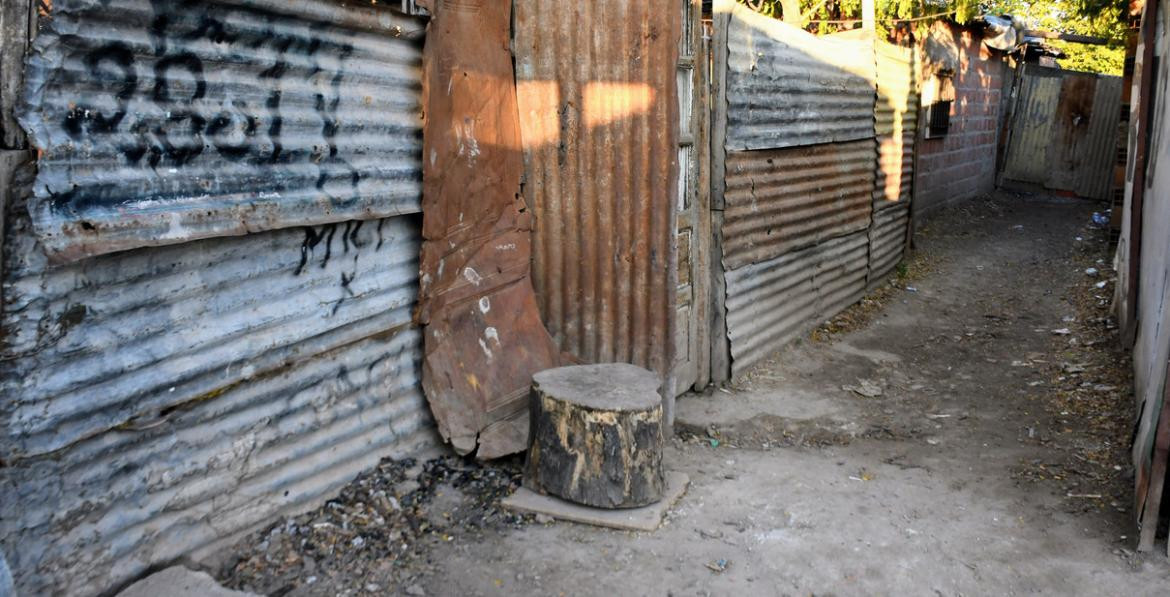 El lugar del crimen en Rosario. Foto: Clarín