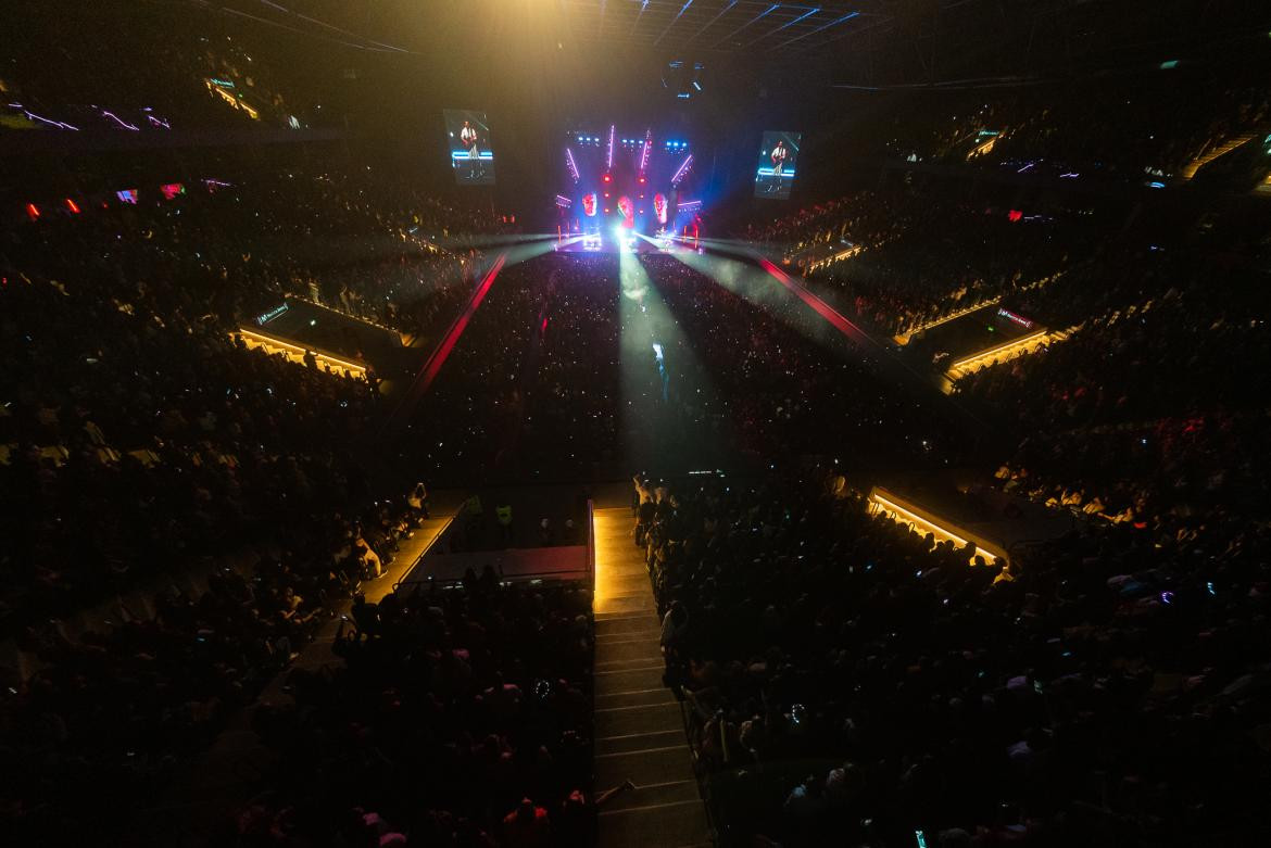 Reik en el estadio Arena. Foto: prensa Cuino.