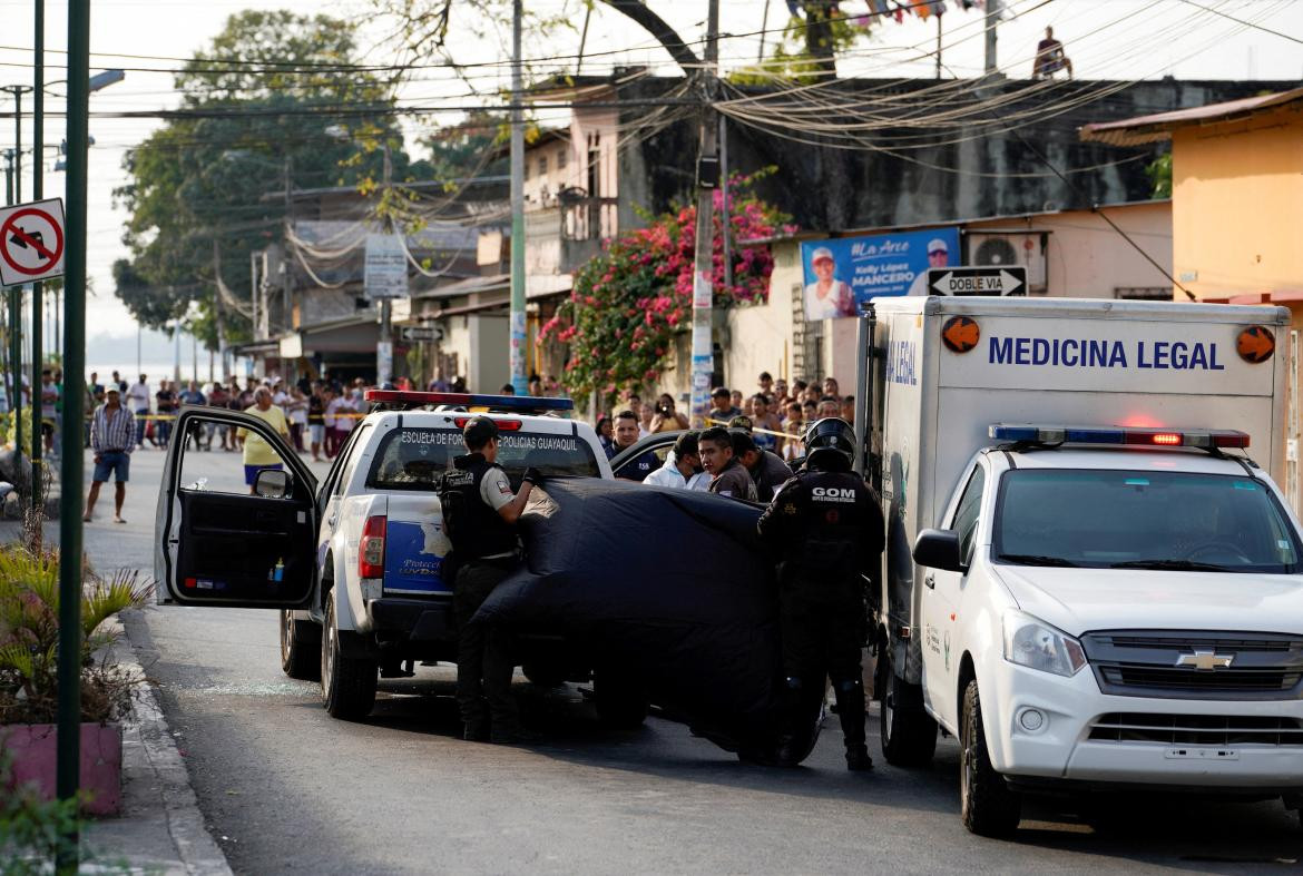 Muertos por ataque armado en Guayaquil, Ecuador, Reuters	