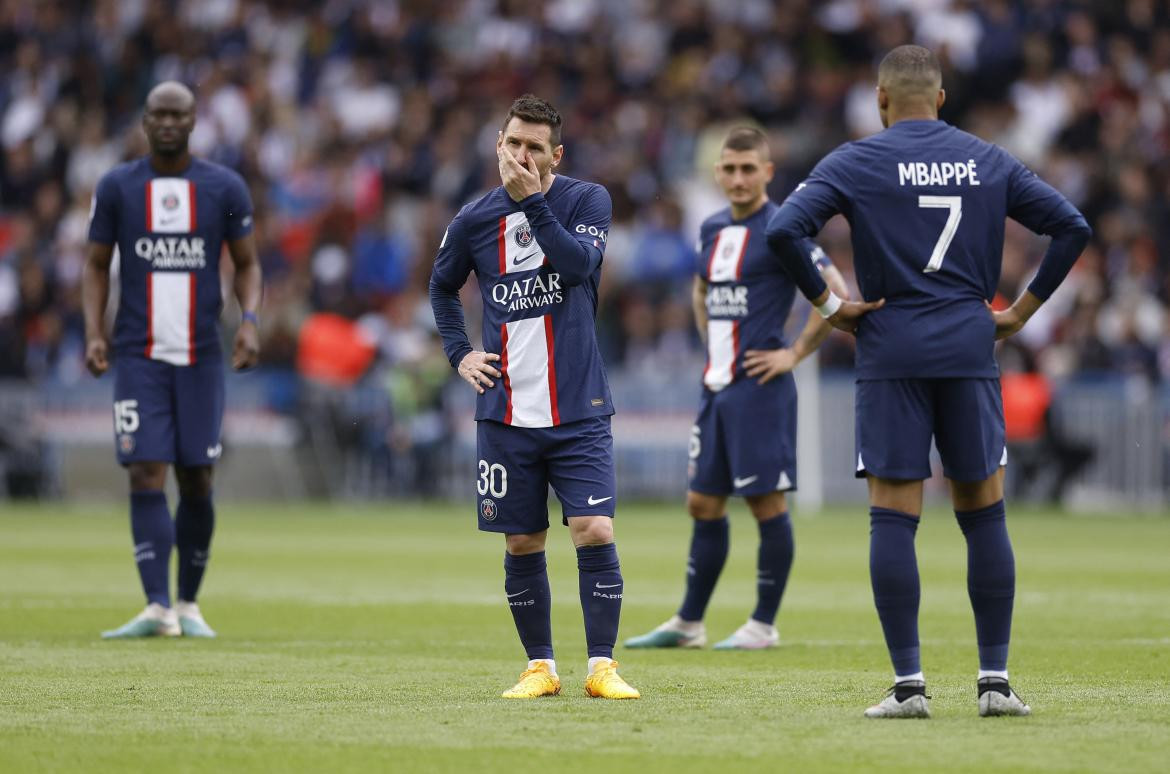 PSG vs. Lorient. Foto: Reuters.