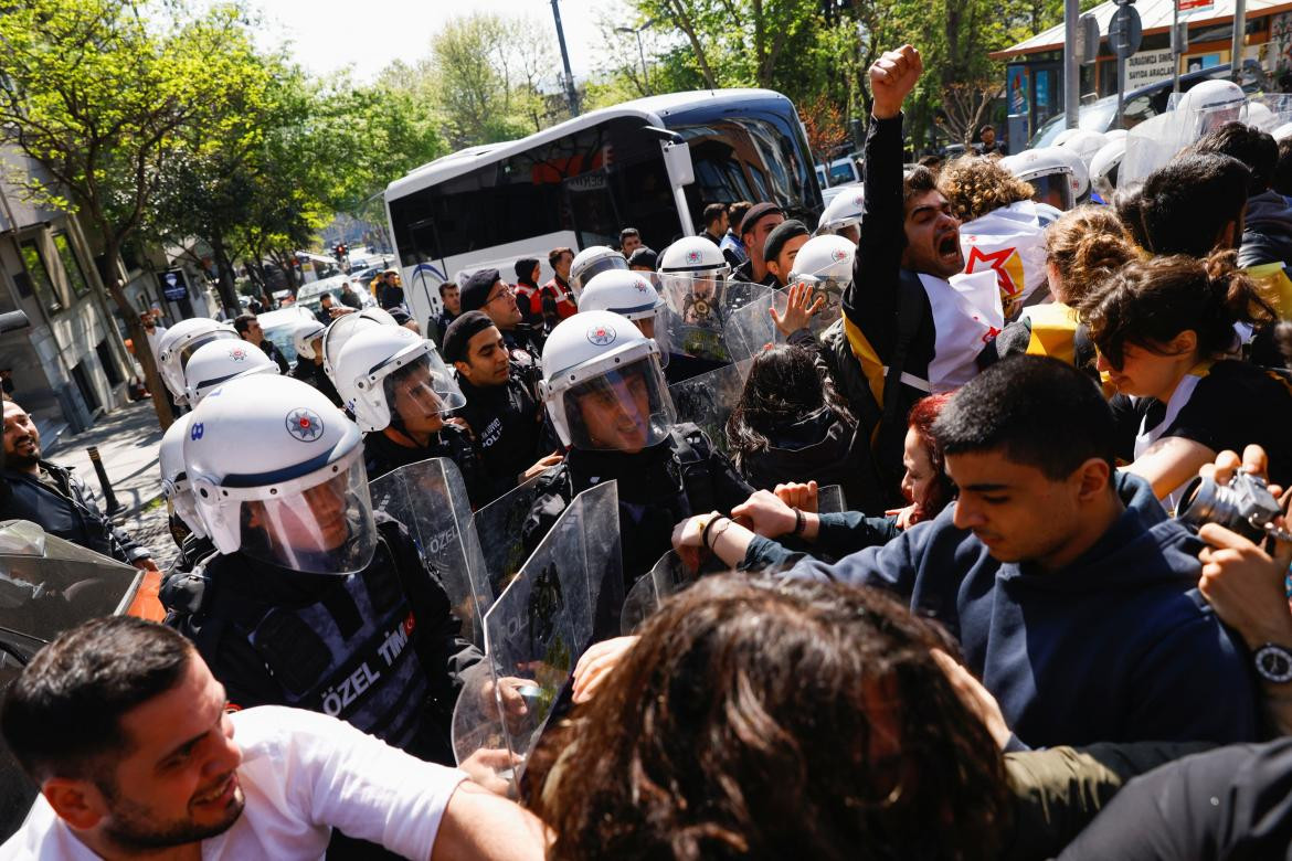 Día del trabajador, detenciones en Estambul, Reuters