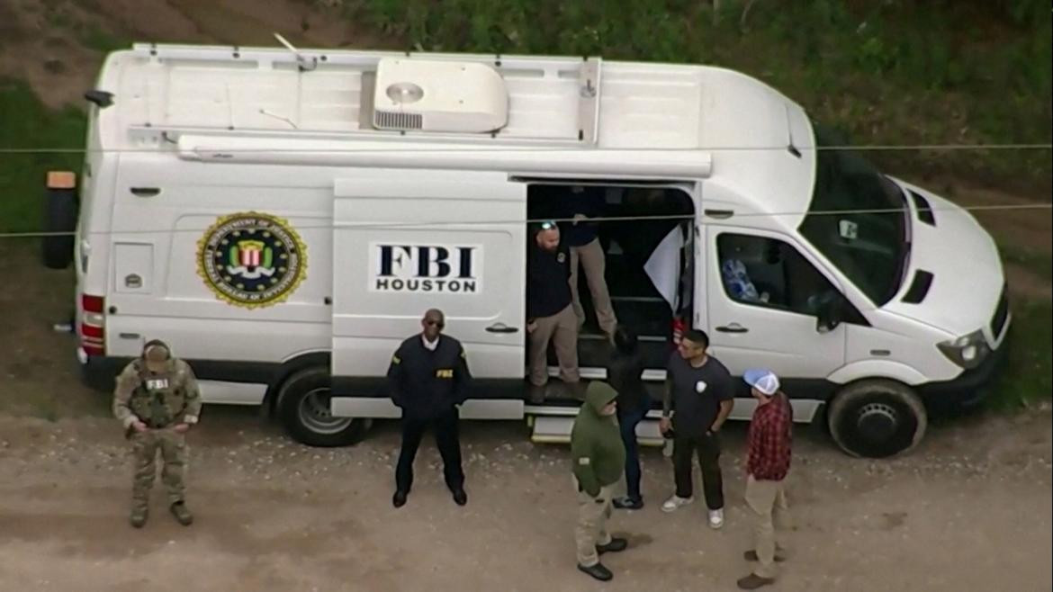 El FBI busca al sospechoso del tiroteo en Texas. Foto: Reuters.